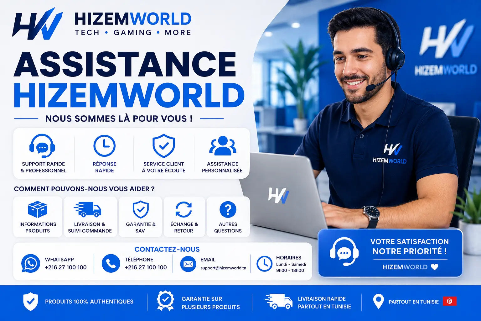 Assistance Hizem World