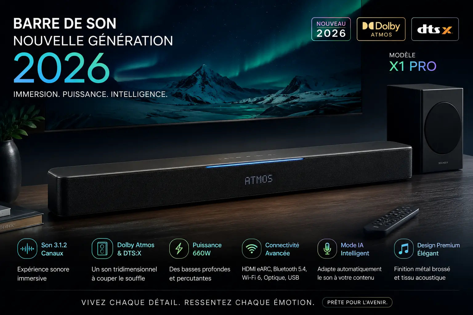 Barre-de-son Hizem World