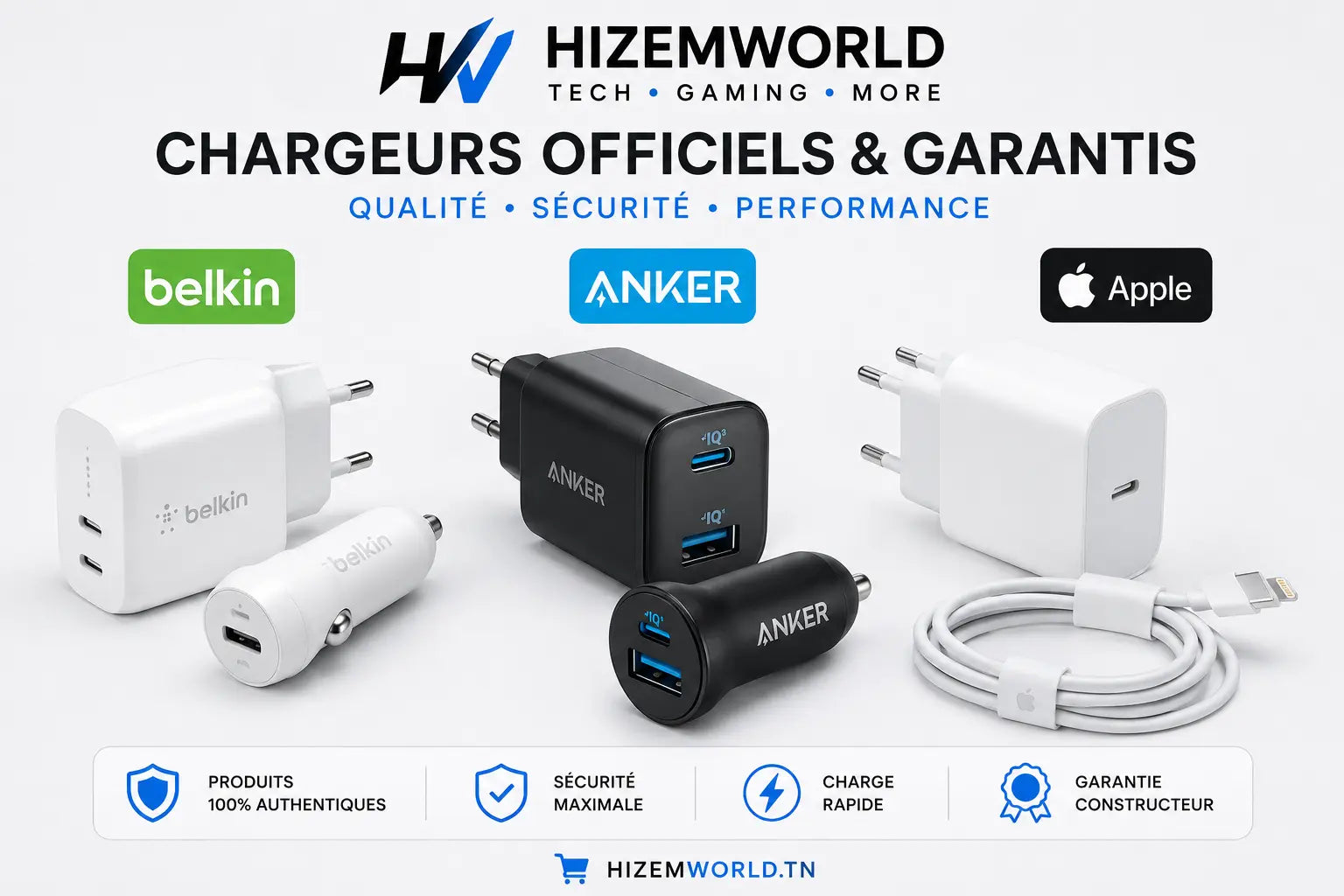 Chargeurs Hizem World