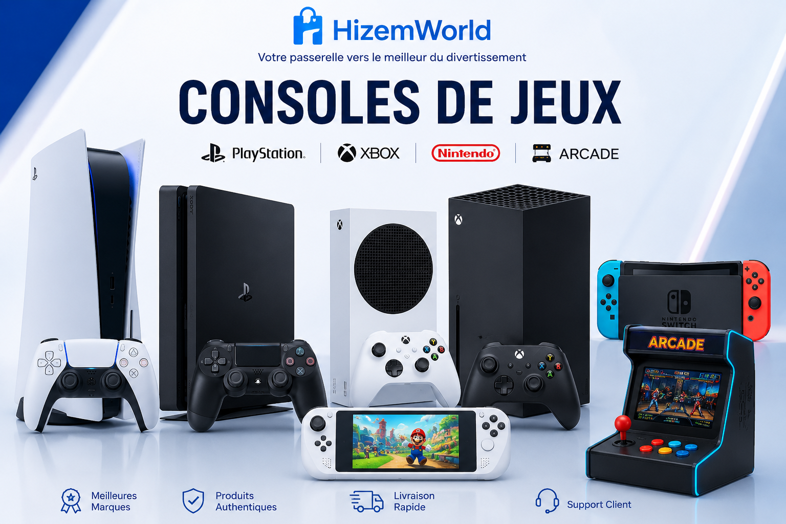 Console-de-jeux Hizem World
