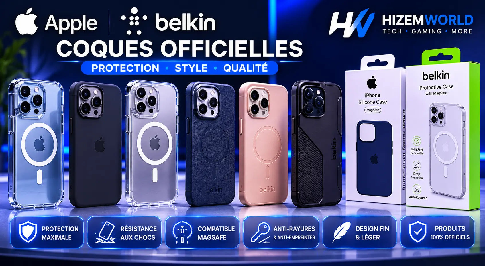 Coques-Étuis Hizem World