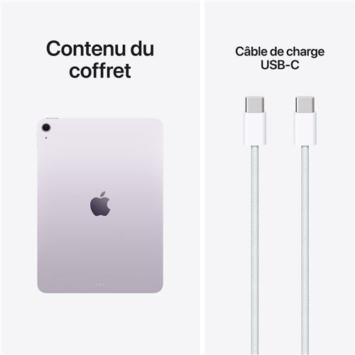 Apple iPad Air 11″ M4 128 Go Wi-Fi (2026) – Mauve