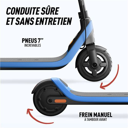 Trottinette électrique enfant Ninebot by Segway C2 Lite Noir et Bleu