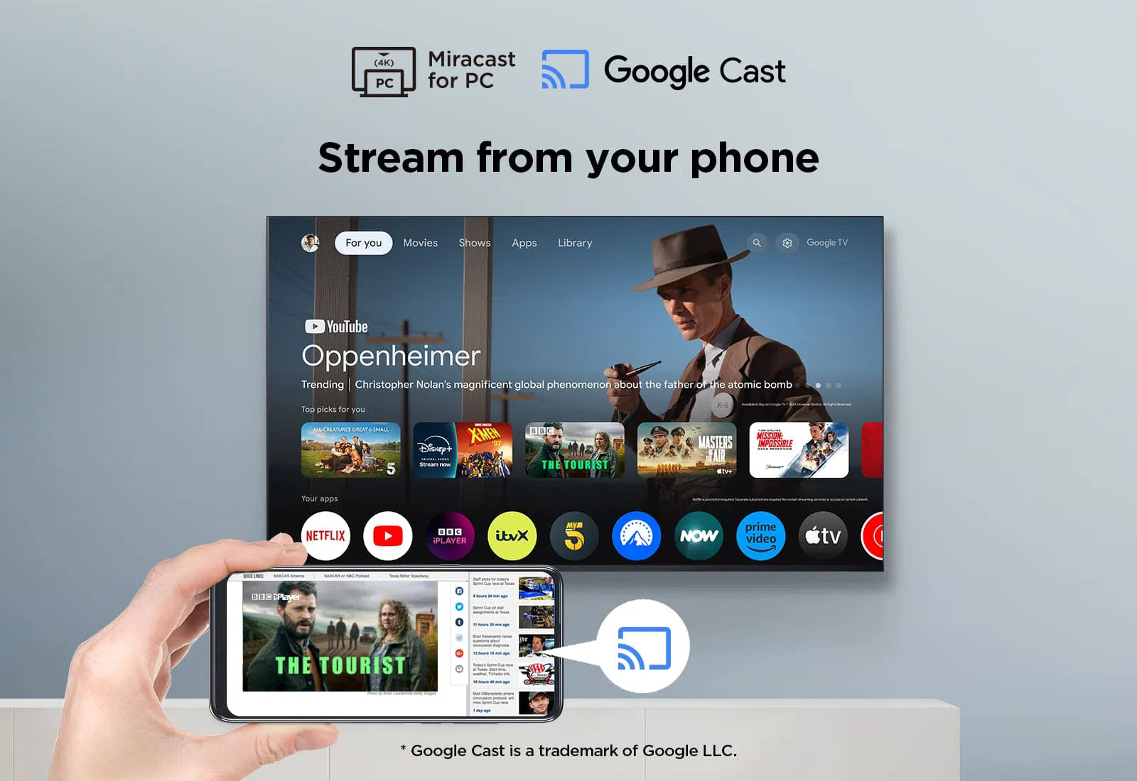 TCL V6C 55" – Smart TV 4K UHD