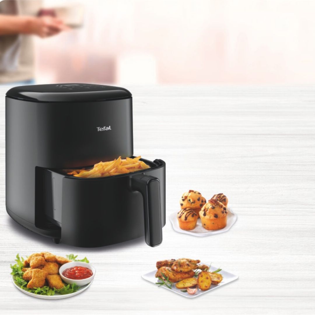 Friteuse sans huile Tefal Easy Fry Max EY245810 – 5 L – Noir