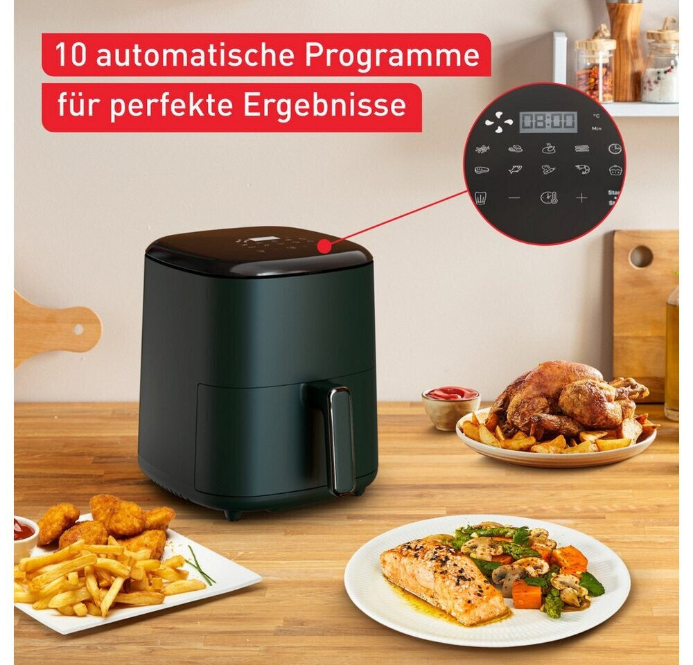 Friteuse sans huile Tefal Easy Fry Max EY245810 – 5 L – Noir