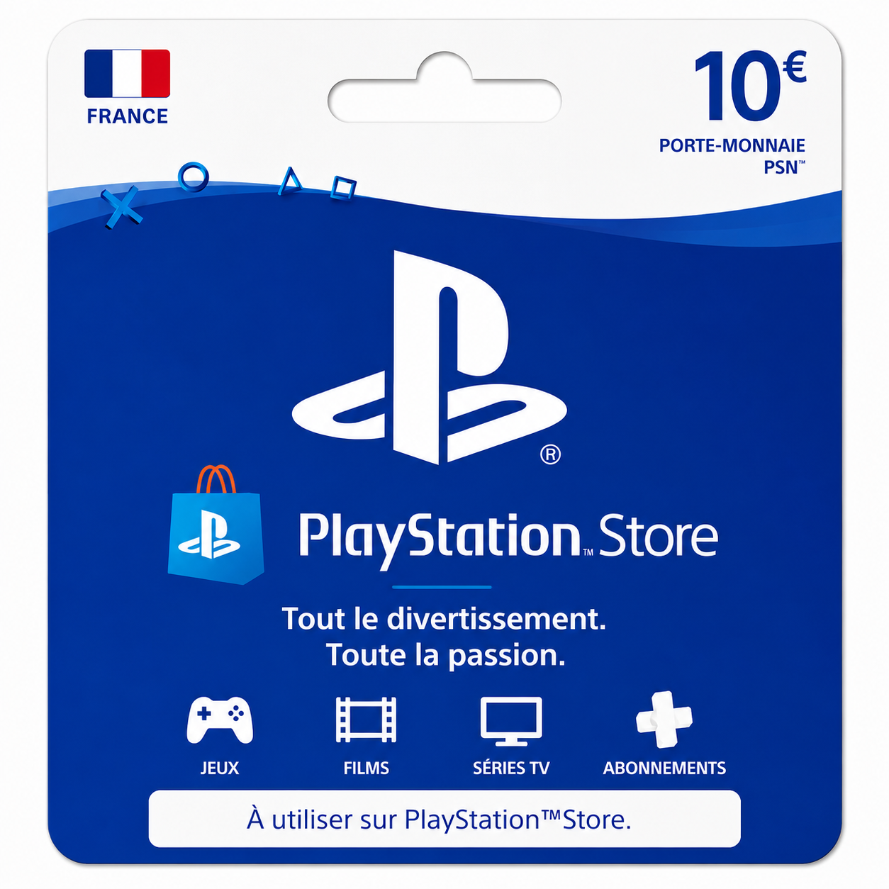 Carte Cadeau PlayStation Store – 10€