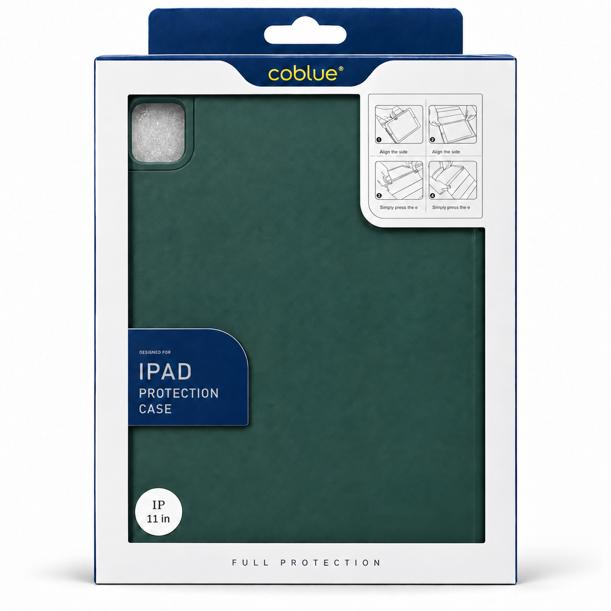 Coque Coblue Protection Case pour iPad 11” – Vert