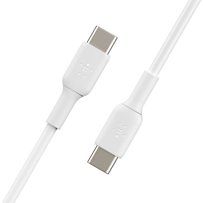 Câble USB-C vers USB-C BOOST↑CHARGE™ (2 m, blanc)