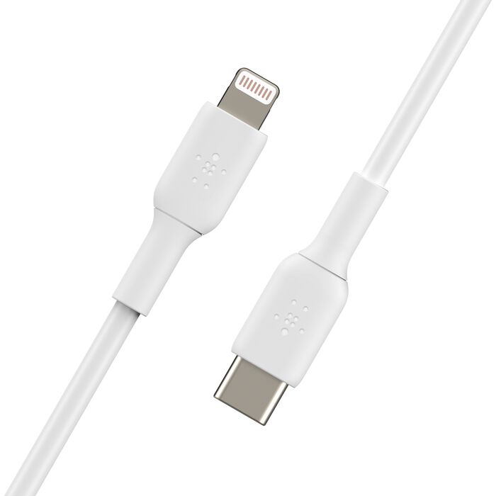 Câble USB-C vers Lightning connecter BOOST↑CHARGE™ (1m, blanc)
