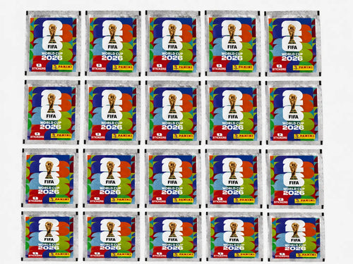 20 Pochettes Panini FIFA World Cup 2026™ – 140 Stickers Officiels à Collectionner Hizem World