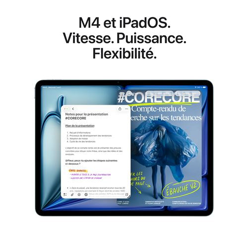 Apple iPad Air 11″ M4 128 Go Wi-Fi (2026) – Lumière stellaire