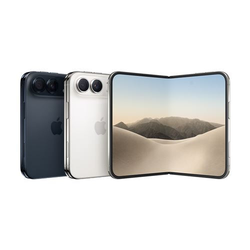 Apple iPhone Duo 256 Go — Blanc Stellaire | 5G Double eSIM | Écran Pliant
