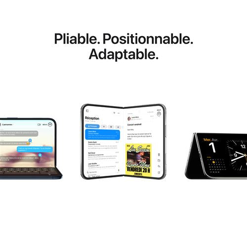 Apple iPhone Duo 256 Go — Blanc Stellaire | 5G Double eSIM | Écran Pliant