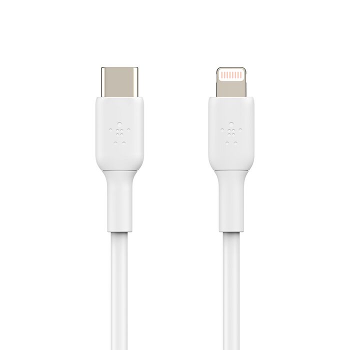 Câble USB-C vers Lightning connecter BOOST↑CHARGE™ (1m, blanc)