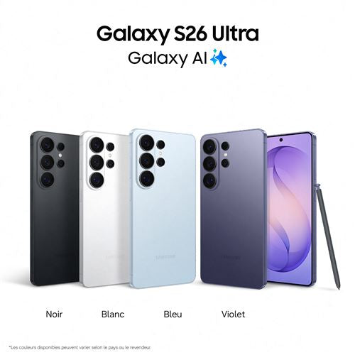 Samsung Galaxy S26 Ultra 5G 256 Go Violet – Écran 6,9 pouces