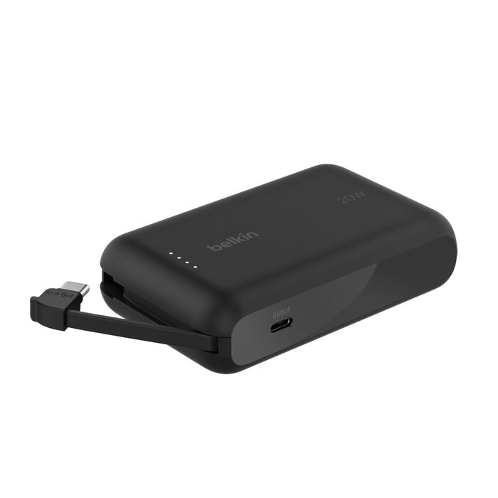 Boost Charge Batterie externe 10K avec câble intégré