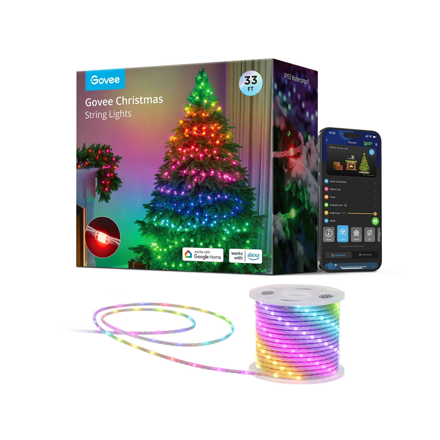 Guirlandes lumineuses Govee Christmas String Lights