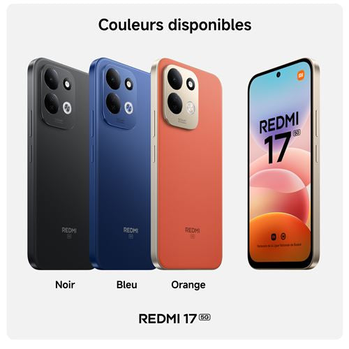 Xiaomi Redmi 17 5G 4 Go / 128 Go Bleu