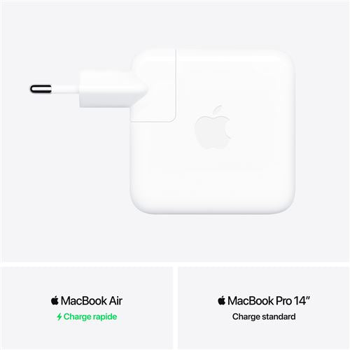 Chargeur Apple USB-C 70 W Blanc