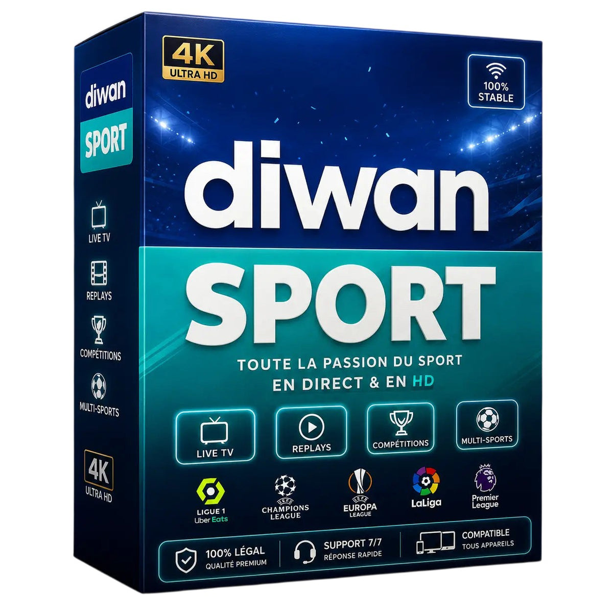 Abonnement Diwan Sport Tunisie — Saison 2024/25 Hizem World