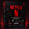 Abonnement NETFLIX 4 mois Hizem World