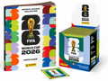Album Panini FIFA World Cup 2026 avec boîte de 50 pochettes officielles de stickers à collectionner
