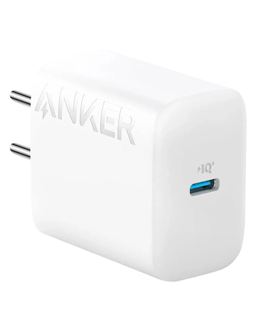 Chargeur Anker 20W USB-C PowerIQ 3 blanc pour iPhone, Samsung et iPad