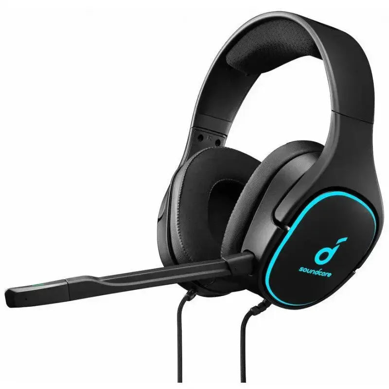 Casque micro filaire gamer Anker Soundcore Strike 3 avec son immersif et microphone antibruit