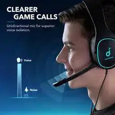 Casque micro filaire gamer Anker Soundcore Strike 3 avec son immersif et microphone antibruit