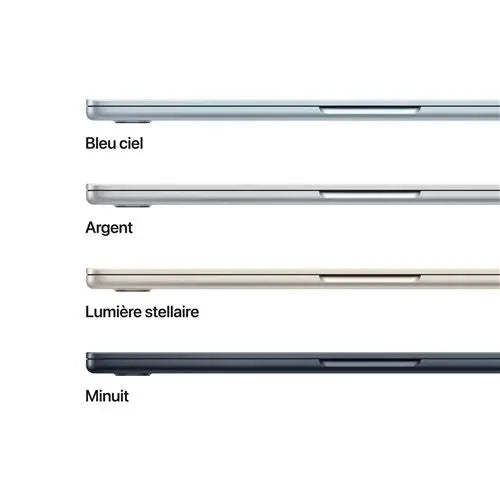 Apple MacBook Air 13" 512 Go SSD 16 Go RAM Puce M5  Bleu ciel Hizem World