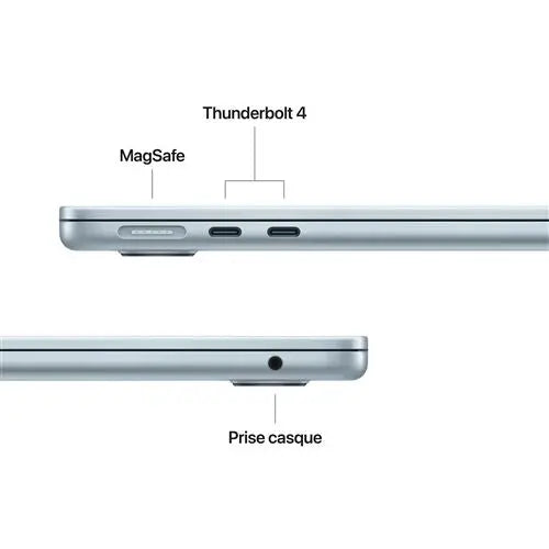 Apple MacBook Air 13" 512 Go SSD 16 Go RAM Puce M5  Bleu ciel Hizem World