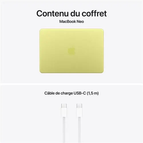 Apple MacBook Neo 13" 256 Go SSD 8 Go RAM Puce A18 Pro – Rose Hizem World