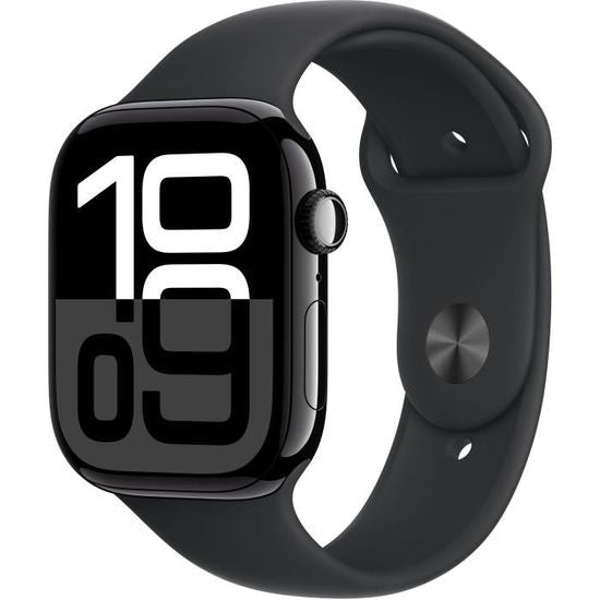 Apple Watch Series 10 GPS 46mm Boîtier Jet Black