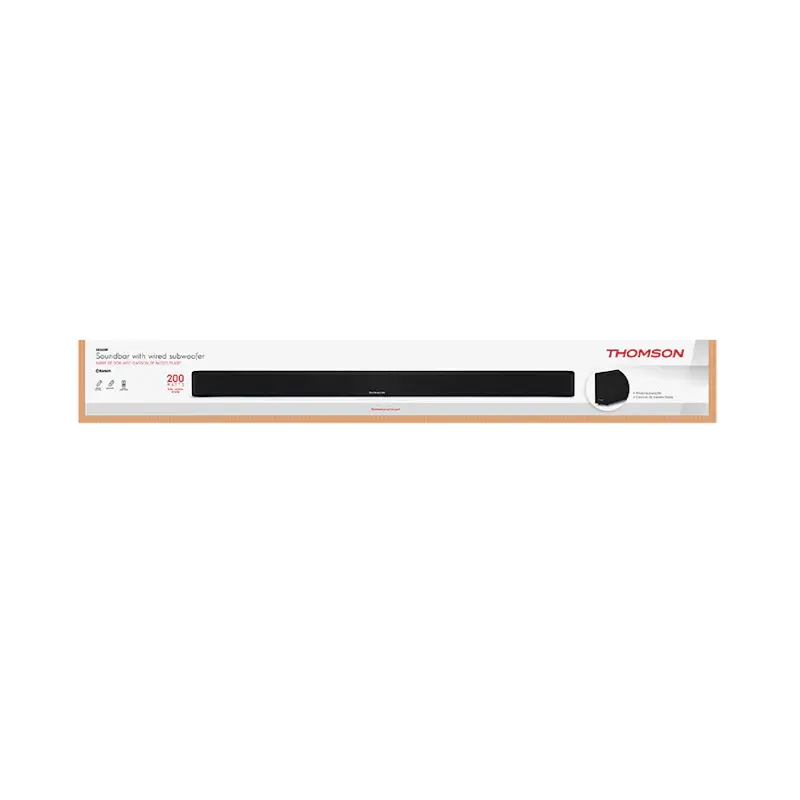 Barre de Son THOMSON SB250BT avec Caisson de Basses – Puissance 200W Hizem World