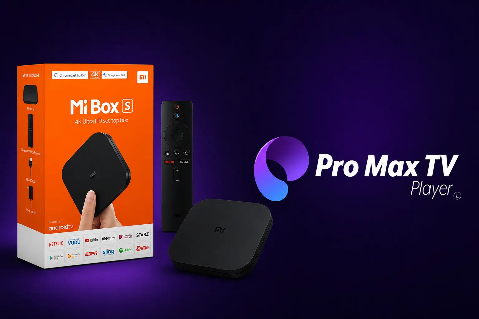 Box TV XIAOMI  4K Ultra HD Hizem World