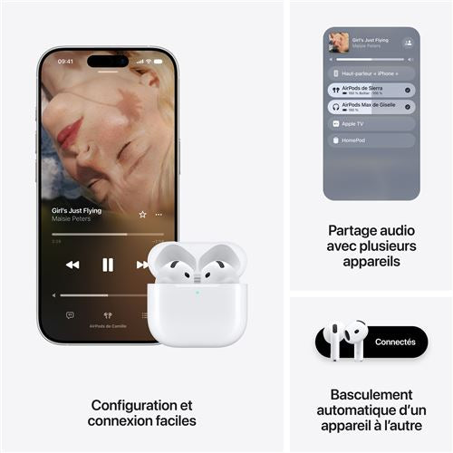 Apple AirPods 5 – Réduction Active du Bruit | Blanc