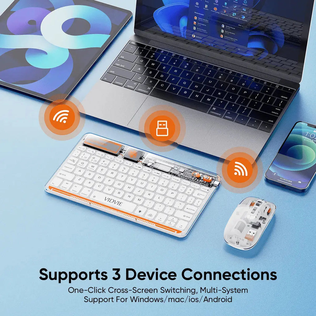 Clavier Bluetooth VIDVIE KB05 Sans Fil Hizem World