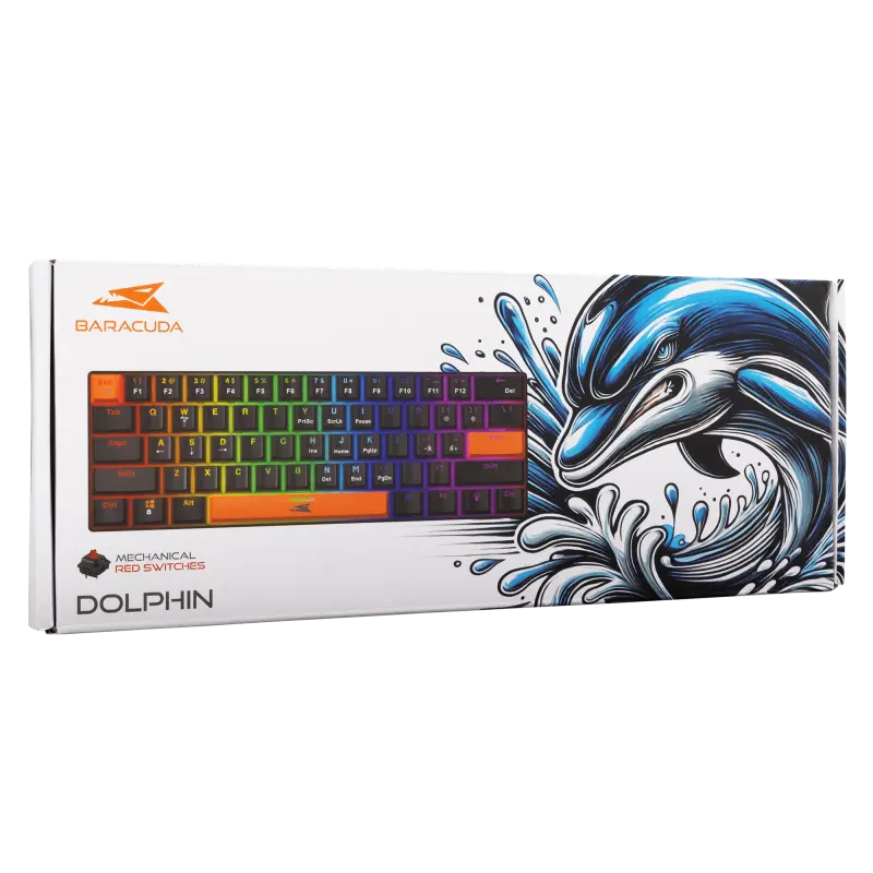Clavier Gamer Filaire BARACUDA BGK-03121 Dolphin Hizem World