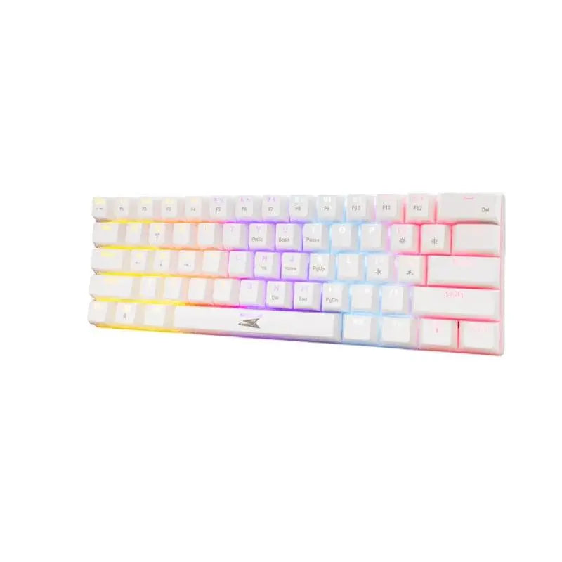 Clavier Gamer Filaire BARACUDA BGK-03221 Dolphin – White Blue | Style &amp; Performance Gaming Hizem World