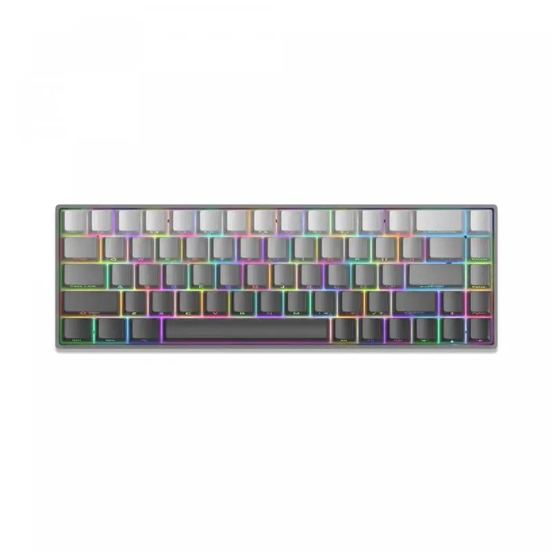 Clavier Gamer WHITE SHARK RGB NUNCHAKU – GK-007711 Hizem World
