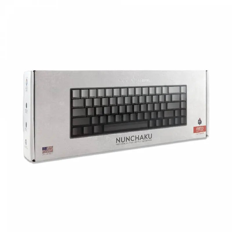 Clavier Gamer WHITE SHARK RGB NUNCHAKU – GK-007711 Hizem World