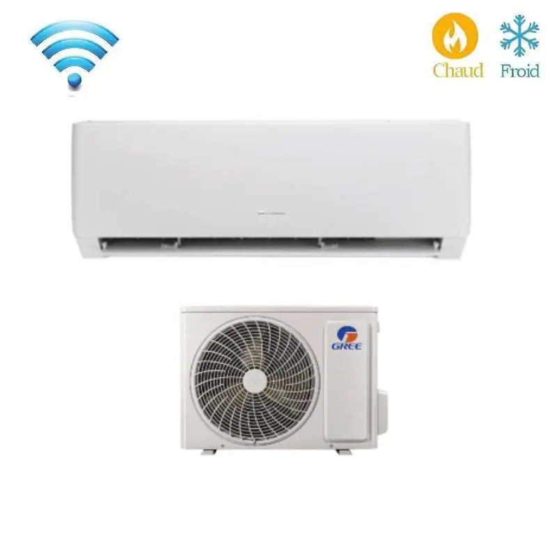Climatiseur Gree 12000 BTU Inverter Tropicalisé Smart WiFi Chaud & Froid – Économique & Puissant Hizem World