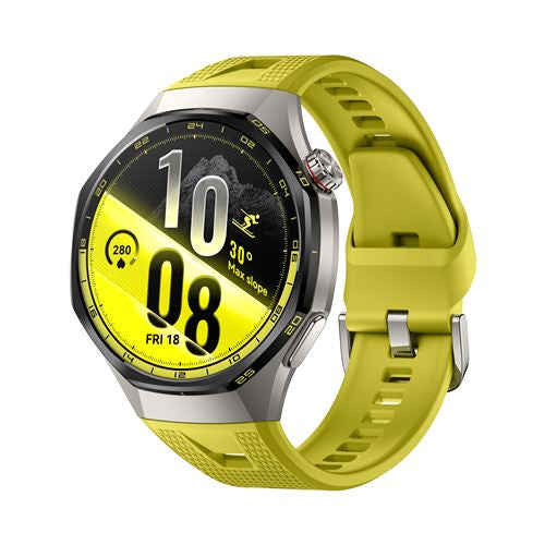 Huawei Watch GT 7 Pro 46 mm Bluetooth – Titane et bracelet jaune