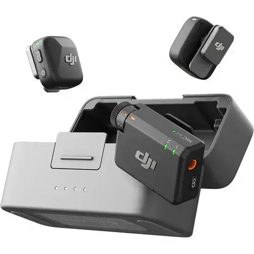 Microphone sans fil DJI Mic Mini 2TX 1RX noir Hizem World Tunisie