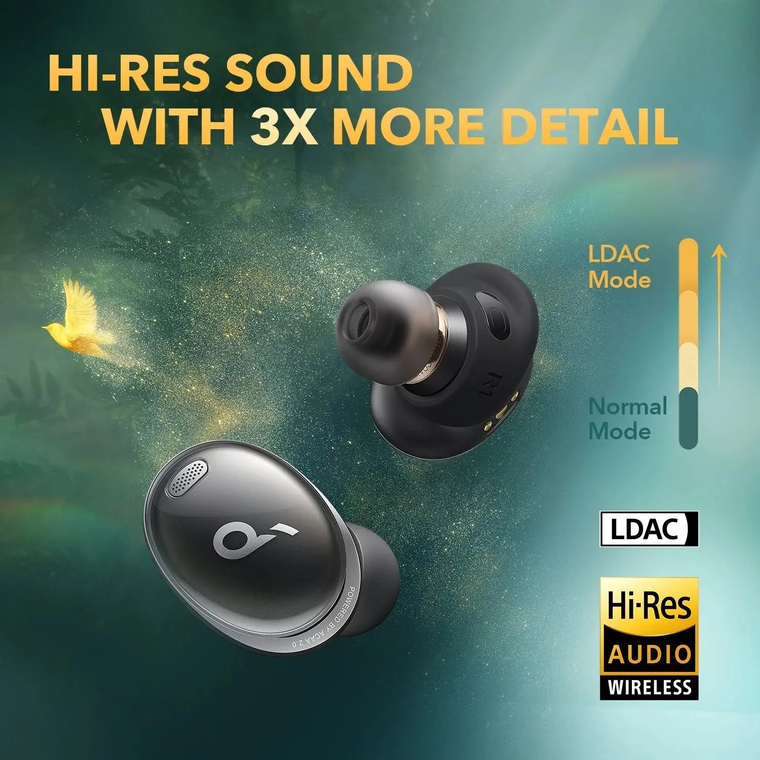 Écouteurs Anker Soundcore Liberty 3 Pro sans fil avec réduction de bruit active et son haute fidélité