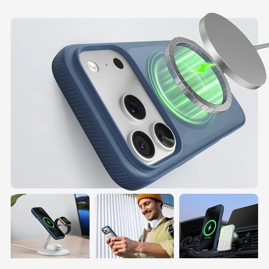 Étui Belkin 17PRO MAX BLEU   Protection Élégante et Résistante Hizem World
