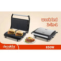 Grille viande Decakila  850W 230x145 mm (KEEC049M) Hizem World