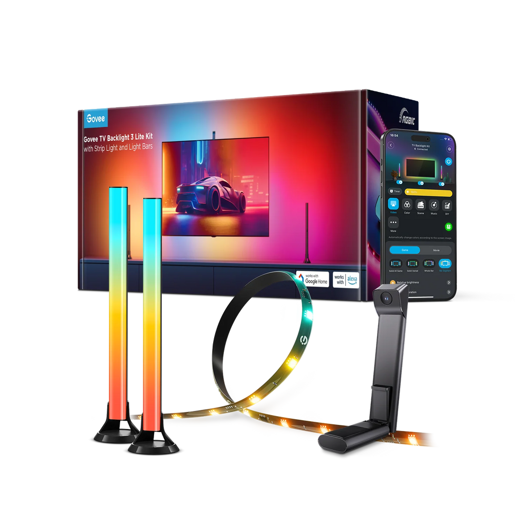 Kit de rétroéclairage TV Govee 3 Lite remis à neuf
