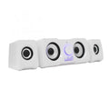 Haut-parleur Gamer 2.2 WHITE SHARK Mood RGB BLANC Hizem World